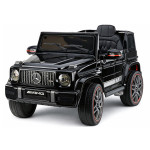 Elektrické autíčko Mercedes AMG G63, lakované - čierne